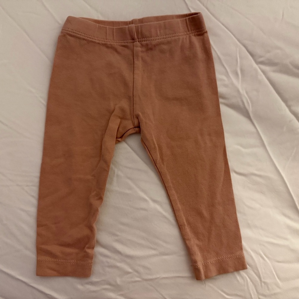 Colored Organics Kids Mauve Leggings